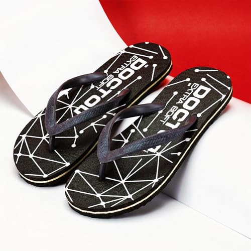 Image of DOCTOR EXTRA SOFT Women's Orthopedic and Diabetic Comfort Ortho Care, Bathroom Rubber Flip-Flops and House Slipper [OR-D-02]