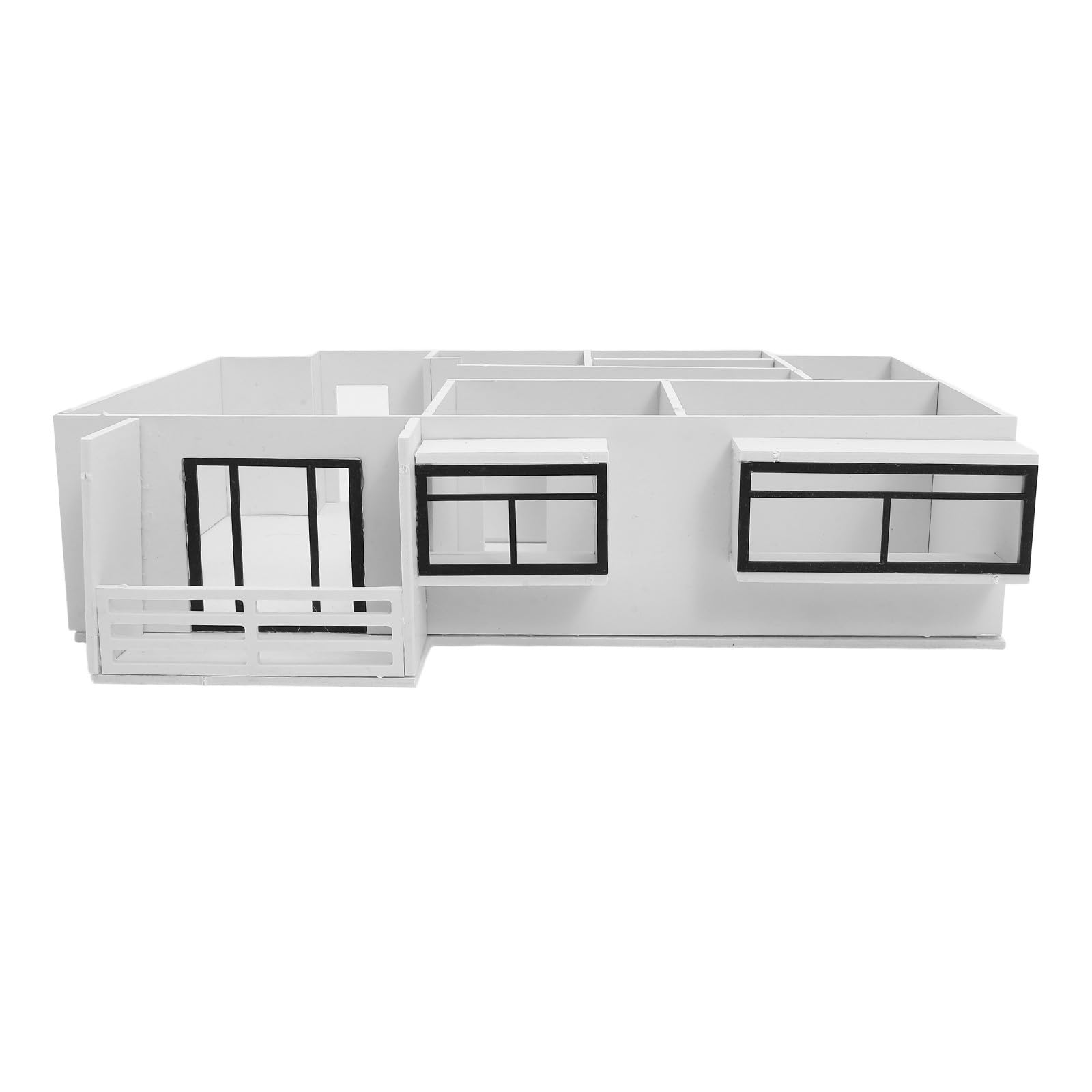 Kit Modelli Architettonici 1:25 per Interni Foglio Pvc e Acrilico, Materiale per Assemblaggio di Modelli, Attività Educative Interattive e Creatività Manuale