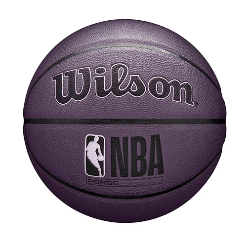 Balón de baloncesto Wilson NBA Forge para interior y exterior, disponible en tamaño 7