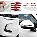 Sbulhia 8 PCS Car Door Handle Protector, Anti-Scratch Sports Auto Door Cup Sticker Handle Protective Film, Waterproof Non-Marking Side Paint Cover Guard for Most Car Doors Handles