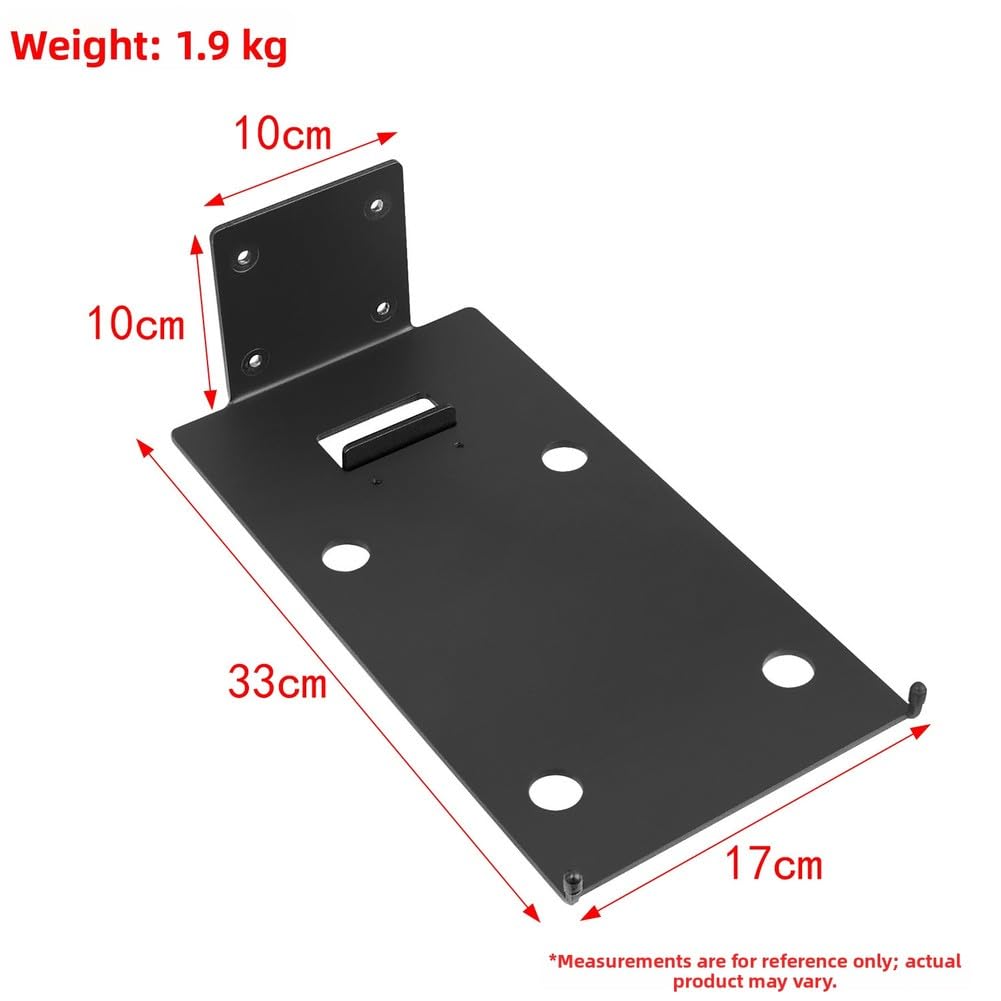 Wandhalterung für Lautsprecher, Metall, stabiles und stilvolles Design für Heimkino, Audio-Setup