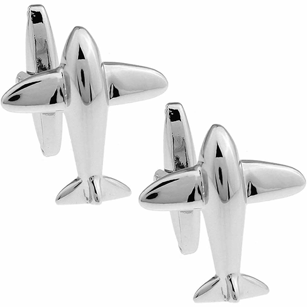 Cuffcuff CufflinksAirplane Jet Cufflinks
