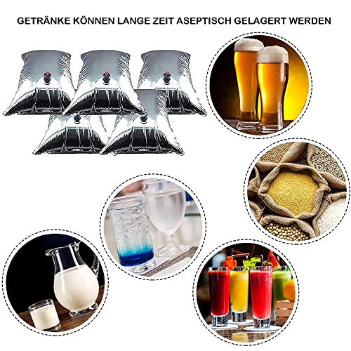 Wasserbeutel, 6 x 15 Liter Prepper Wasser Notfallpflegebeutel können frei im Raum aufbewahrt werden – Bild 7