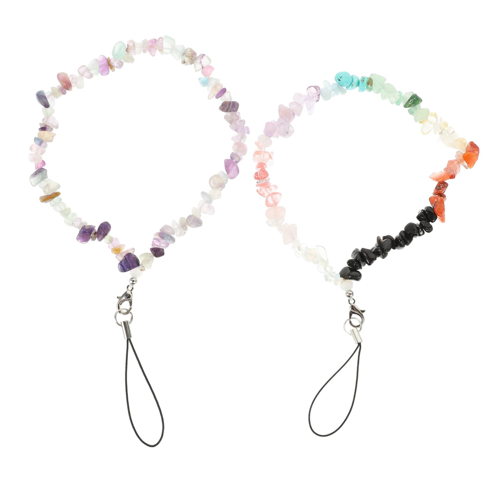 DOITOOL 10piezas Cadenas De Teléfono Decorativas Correa Antideslizante Para Móvil Lanyard Creativo y Delicado Accesorio Multifuncional Para Claves y Teléfonos