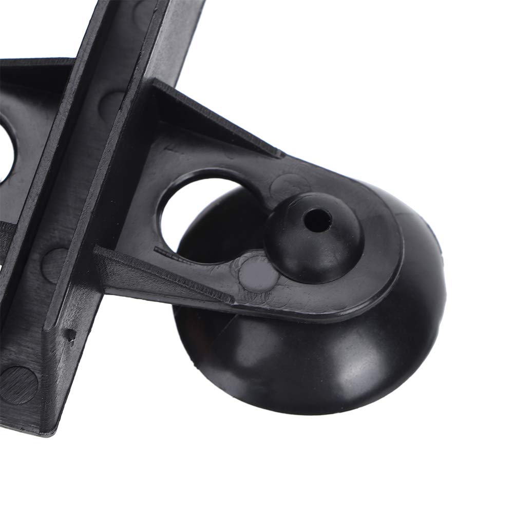 Bandeja Separadora para Acuario, Clip De Separación De Acuario con Ventosa De 40 Piezas, para Acuario(Black)