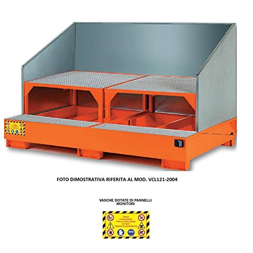 Vasca di raccolta per cisternette IBC, ideale per