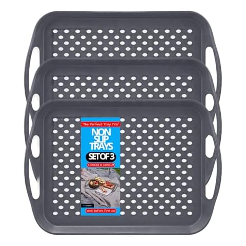 FIVEGGADGETS Anti Slip Trays for Serving Cover