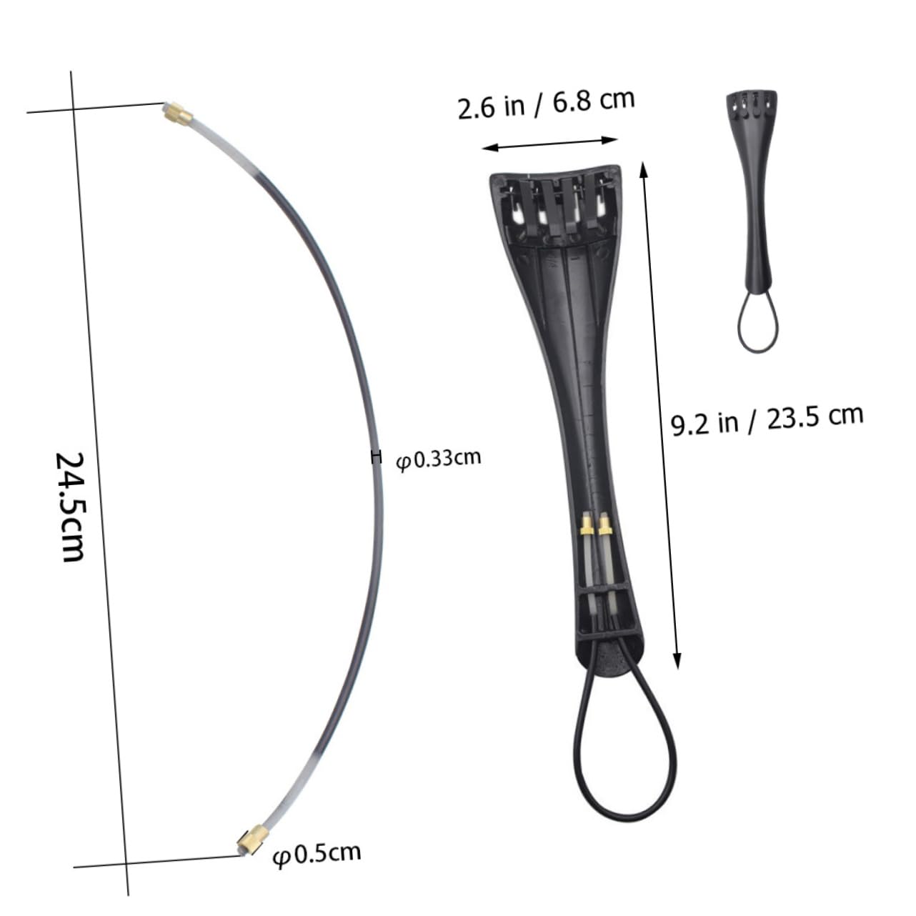 BESTonZON 4sets Accessori Per Cordiera e Facile Sostituire Per Musicisti Professionisti e Appassionati
