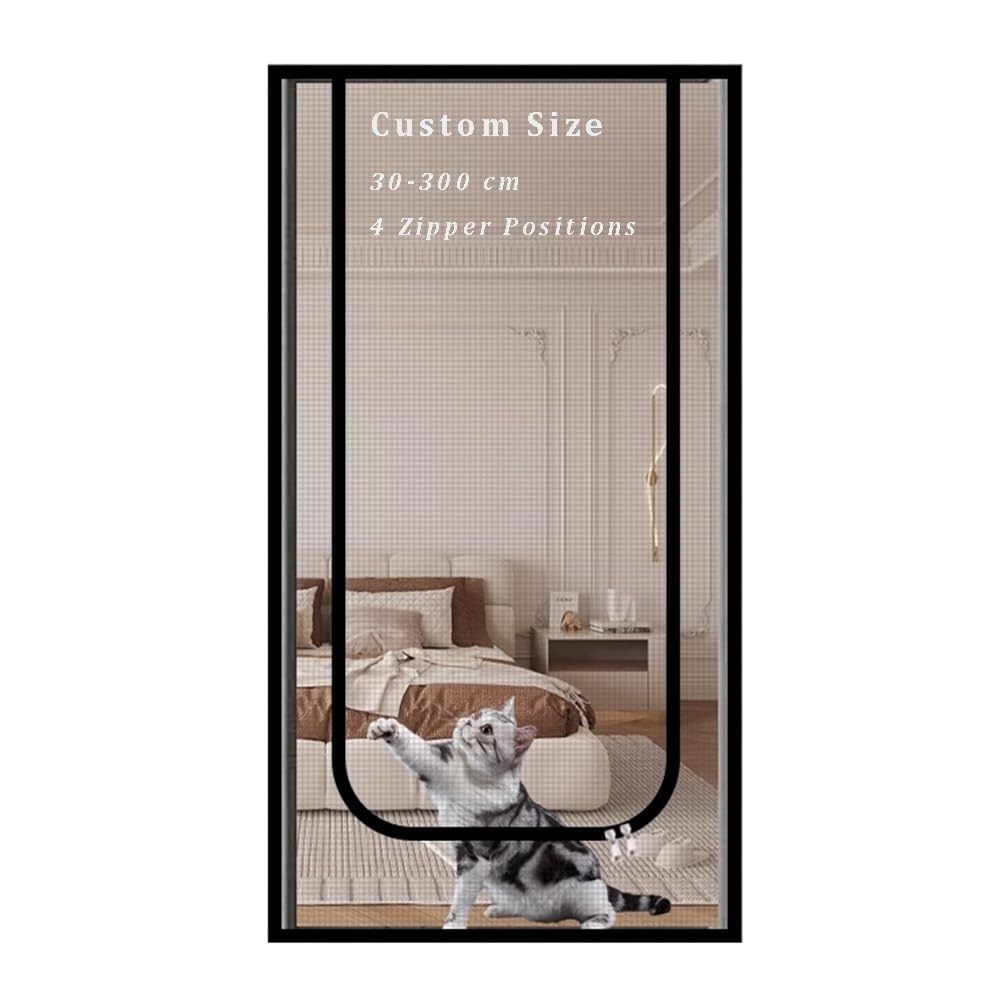 Proof Cat Door Screen,Tear-Proof Polyester Screen Door,Fly Insect Mesh