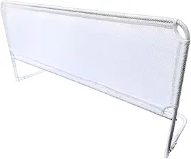 Grade de Cama Dobrável com Tela de Proteção para Adultos, Idosos e Colchão Box(GRANDE 120X54)