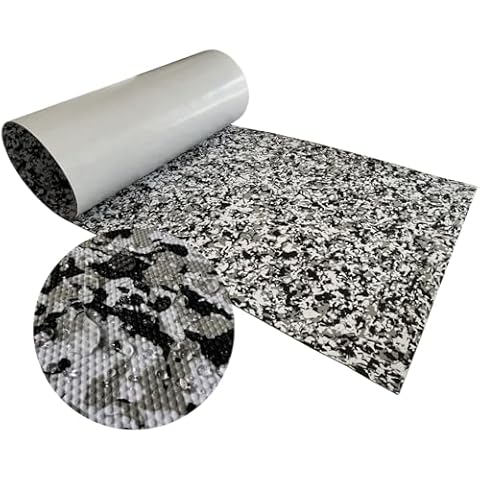 Boat Flooring Mat EVA Foam Faux Teak Sea Decking Marine Carpet Boat Decking Mat Camo Non-Slip Self-Adhesive Flooring Material for Boats Pontoon Yacht Surfboard Swim Platform RV Floor 94" x 35" Cover