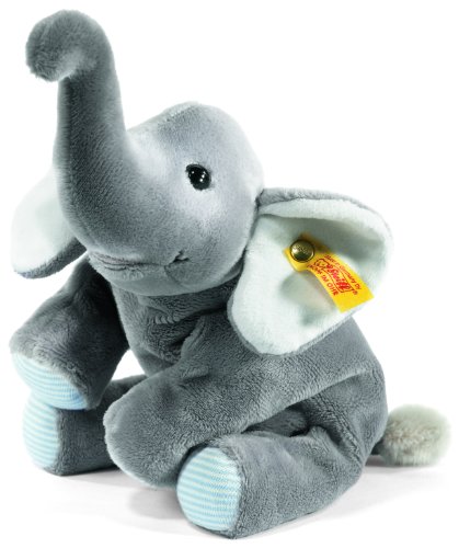 Preisvergleich Produktbild Steiff 281174 - Trampili Elefant liegend, 22 cm, grau