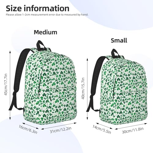 Lightweight Happy St Patrick'S Day Backpack, Men'S And Women'S Fashionable Backpack, Travel Outdoor Backpack.4