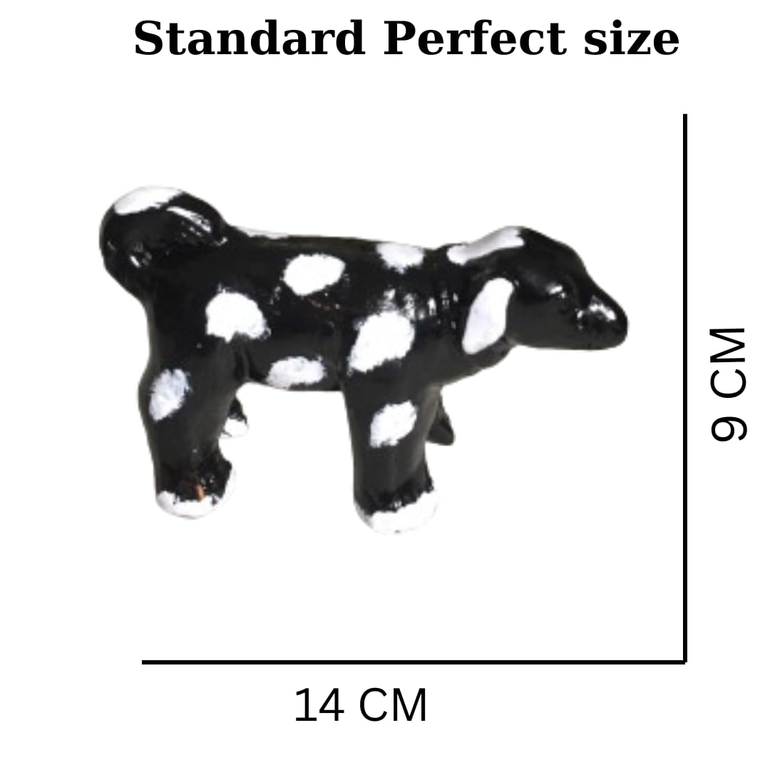 Colorful Clay Dog Statue - Wealth & Luck Decor -3 Colorful Clay Dog Statue - Wealth & Luck Decor -3
