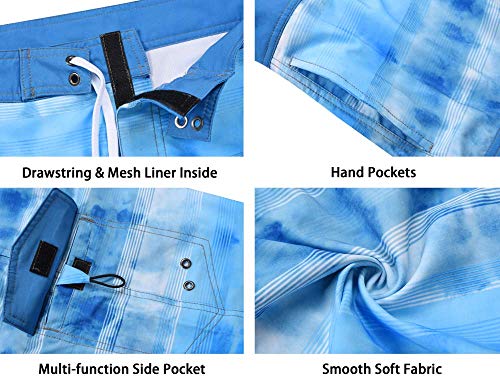 Image of Nonwe Men's Sportwear Quick Dry Board Shorts with Lining