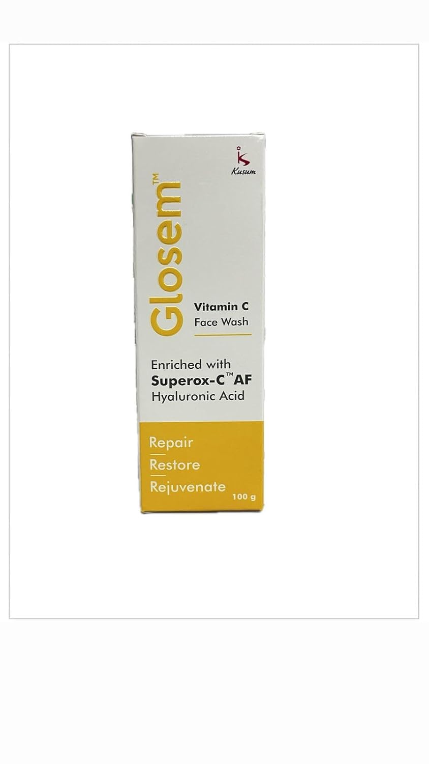 Glosem Facewash 100gm with Vitamin C, Hyaluronic Acid & Superox-C AF | Gentle Daily Cleanser for All Skin Types - Review, Price and Buying Guide
