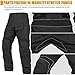 KRYDEX Tactical Men's K3 Combat Pants with Knee Pads (US, Alpha, XX-Large, Regular, Regular, Black)