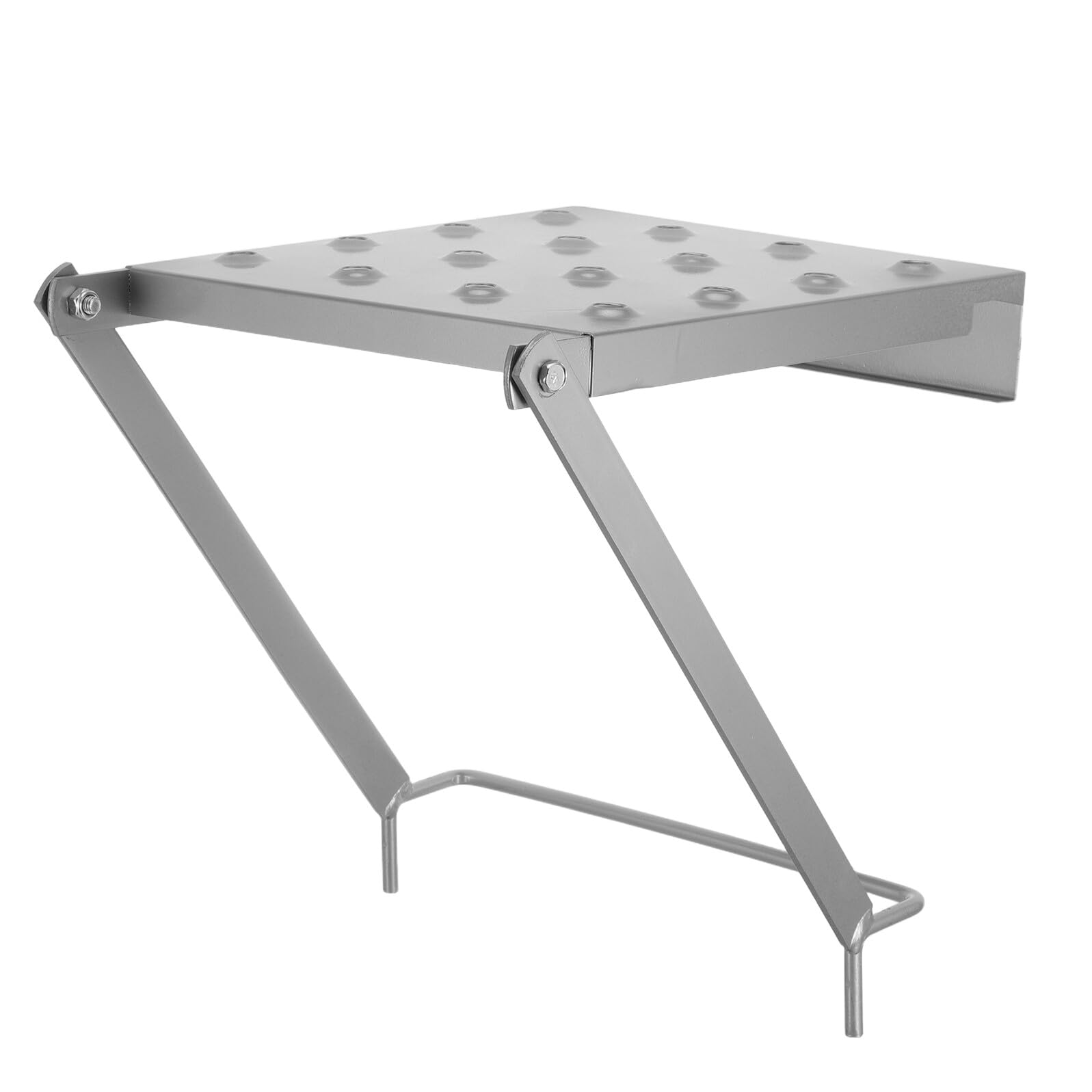 Plataforma Escalera Plegable Hierro Resistente para Herramientas Estante Pequeño Multifuncional AAdjustable para Mantenimiento y Limpieza en Hogar y Taller