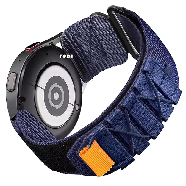 Image of YODI 22mm New Rugged Velcro Nylon Strap Band Compatible with Amazfit GTR 2, GTR 2e, GTR 47MM / Noise Fit Endure, Fit Evolve, Active Smartwatch Bands