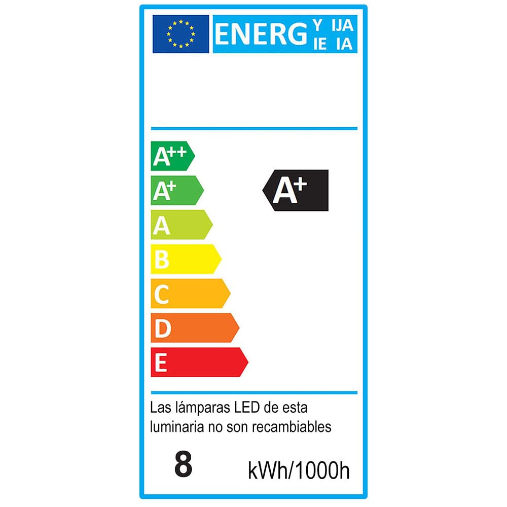 Kibath Aplique LED 60cm BASIC, Para colocación en espejo o mueble de baño, Potencia 12W, Tipo de luz neutra 4000K, 600 lúmenes, 467312