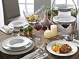 friesland ecco weiss  Friesland La Belle weiß Tafelservice 12 teilig Porzellan Geschirr Set Service