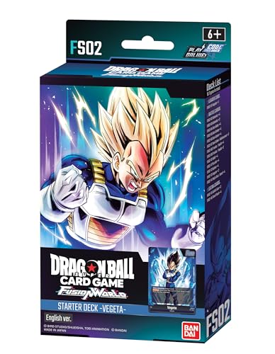 Bandai Dragon Ball Super CG: Starter Deck - Fusion World (FS02) | Trading Card Game | Ages 6+ | 2 Players | 30 Minutes Playing Time