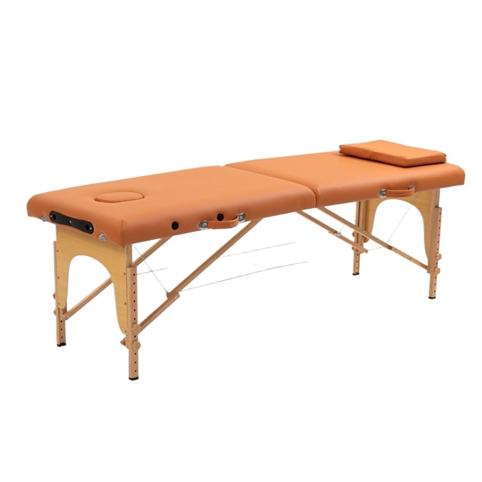 Lettino Massaggio Portatile Lettino da Massaggio Pieghevole Portatile Portatile for Uso Domestico Moxibustione Terapia riabilitativa Letto for Tatuaggi e Bellezza(60cm)