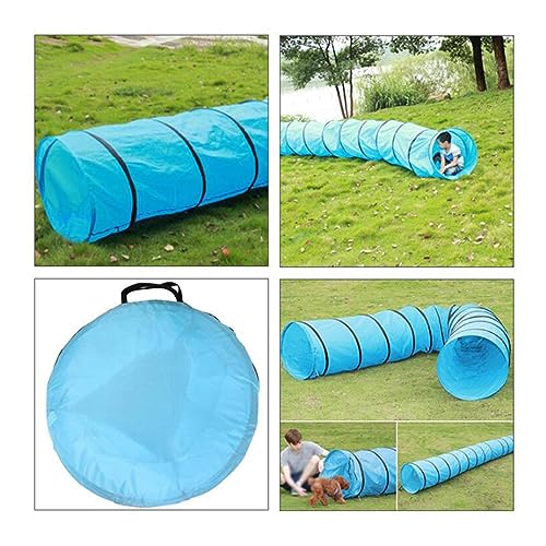 Tunnel pour chat centre d'activités portable pour entraînement et agilité