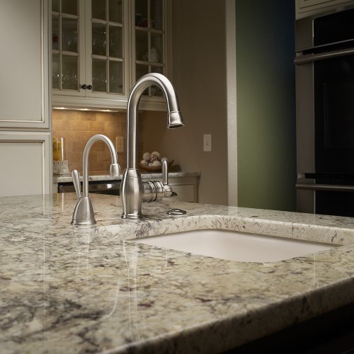 InSinkErator View Instant Hot Water Dispenser System - Faucet & Tank, Satin Nickel, H-View-SN 14.6 x 10 x 8.4 inches - image 7