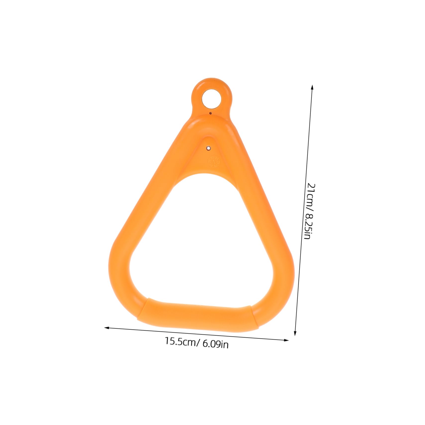 NAMOARLY Arm Strength Fitness Lifting Ring Set 2pcs Gymnastics Rings for Pull up Bar Outdoor Exercise Triangle Training Rings