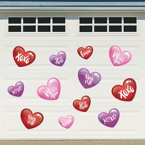 Whaline Valentine's Day Garage Magnet Set Cover
