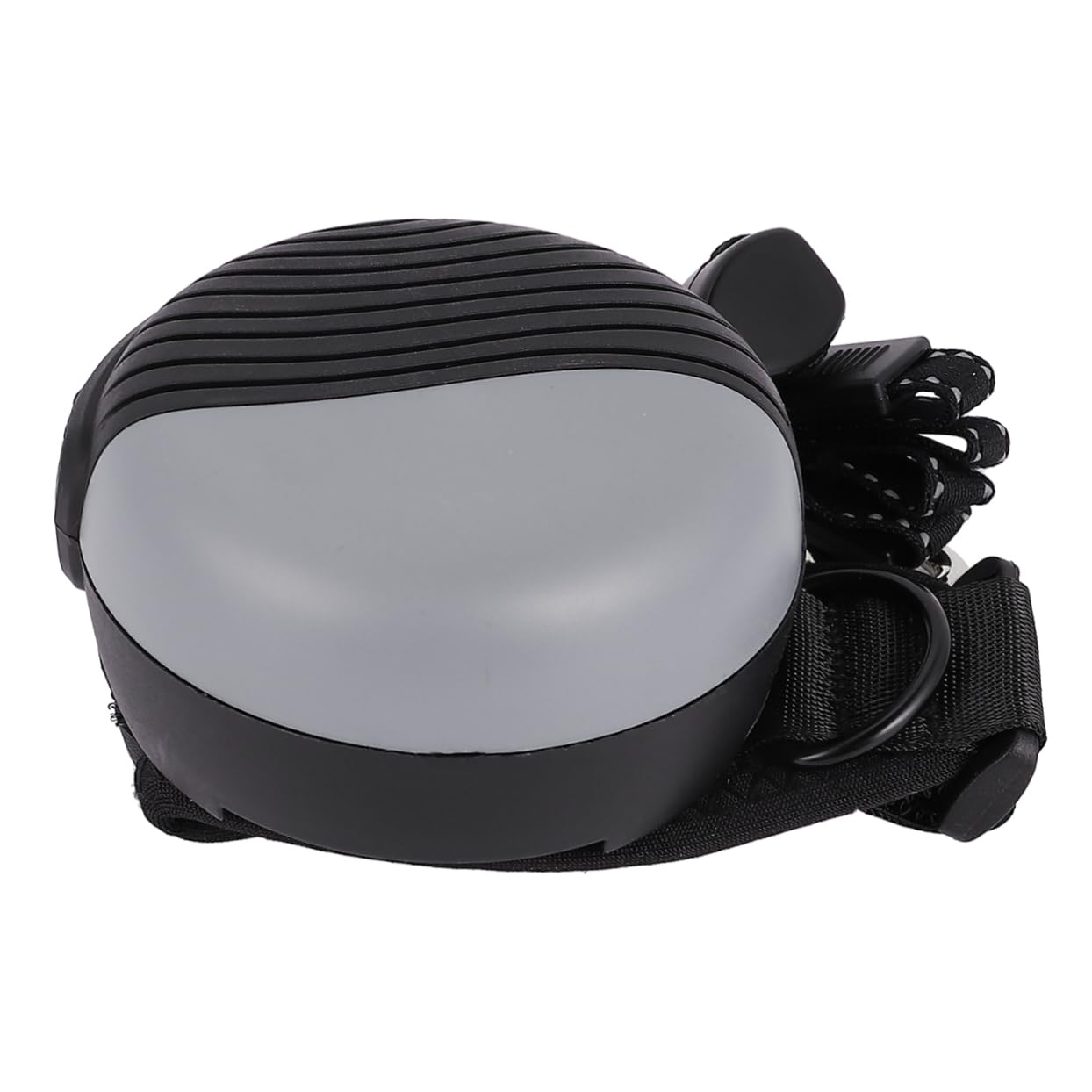 Mikikit 1pc Nylon Dog Rope Hands Reflective Dog Rope Training Leashes Leash Harness for Pets Padded Harness Pull Tow Strap Pet Traction Strap Grey