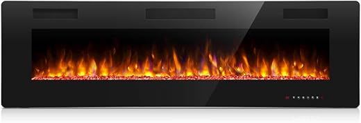 Best wall mounted fireplace electric