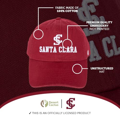 Gorra bordada ajustable roja para adulto miniatura 4
