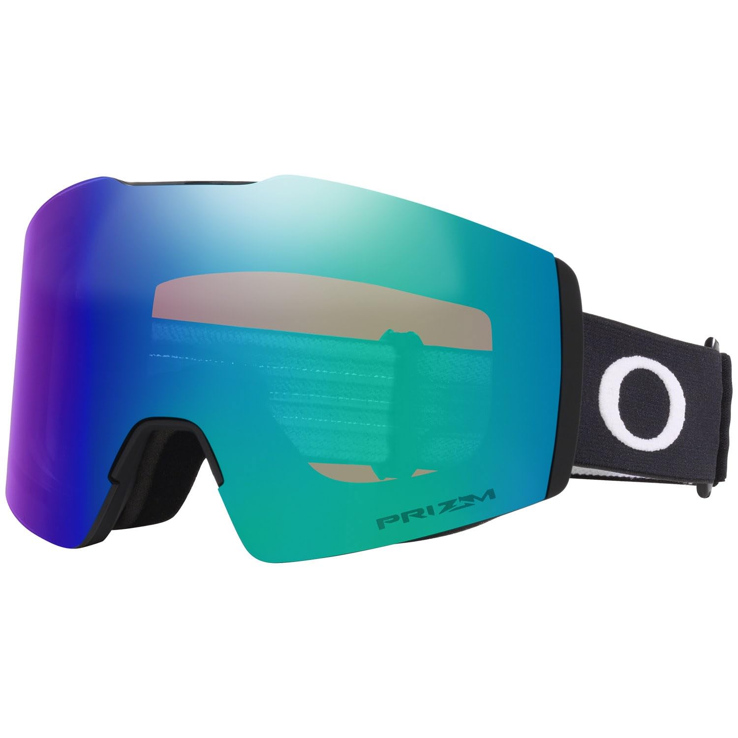 【美品】OAKLEY Canopy Prizm Sapphire Iridium Oakley Canopy Snow Goggles Matte Black with Prizm Torch Iridium