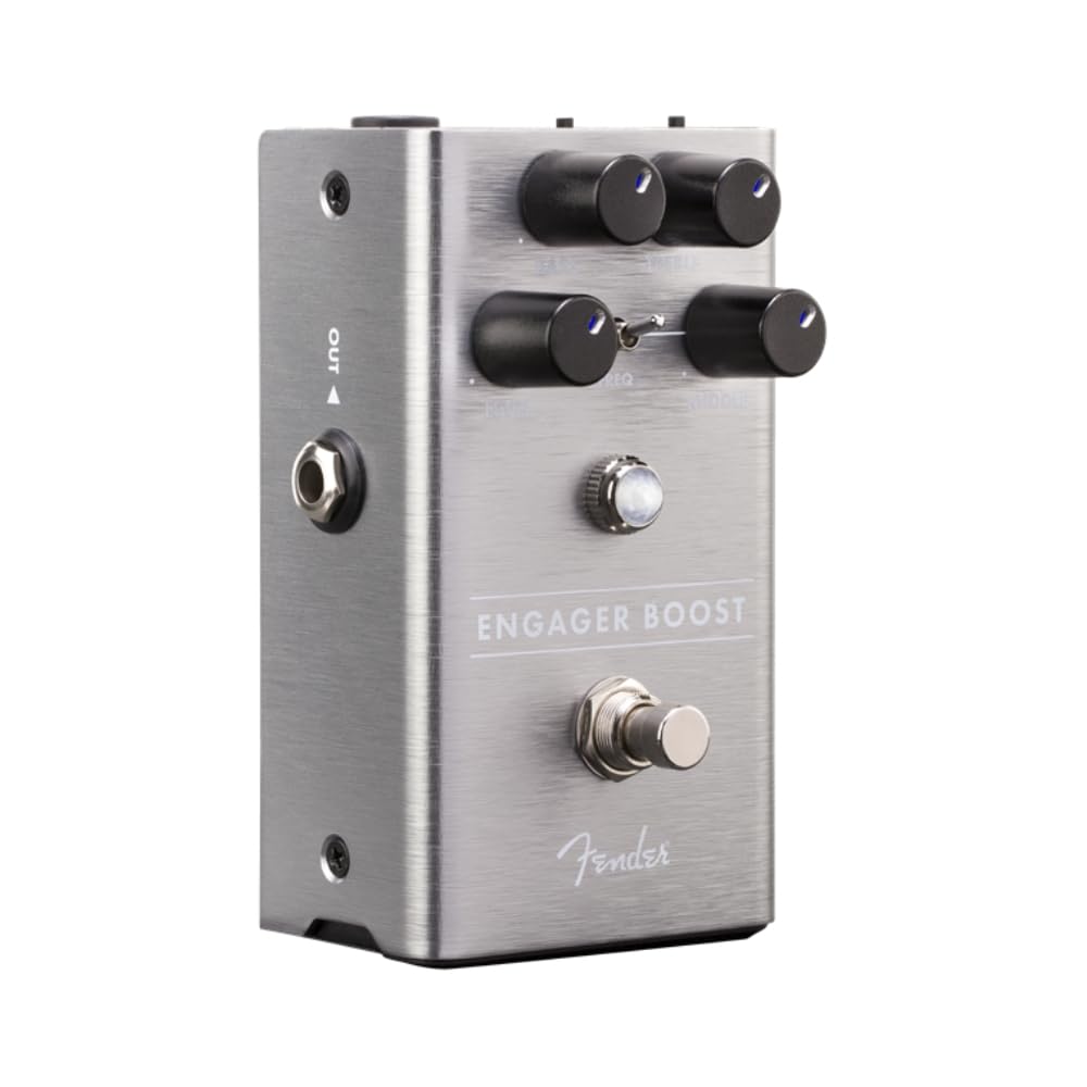 Fender Engager Boost Guitar Pedal 3-Band EQ True/Buffered Bypass