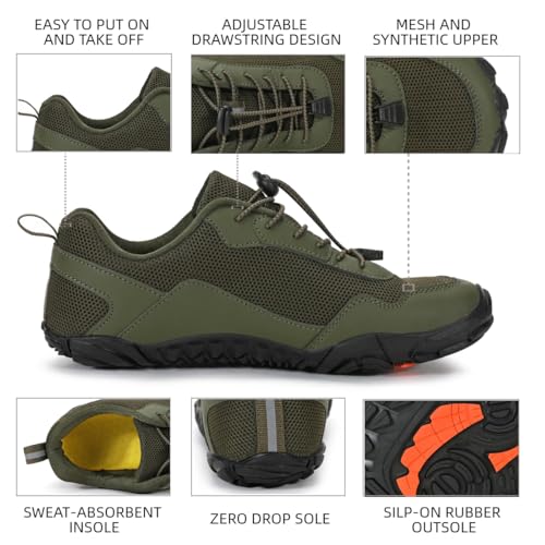 Hike Summit Barefoot Shoes Non-Slip Wide Toe Box Grounded Footwear Breathable Gym Swim Outdoor Walking Hiking Shoes4