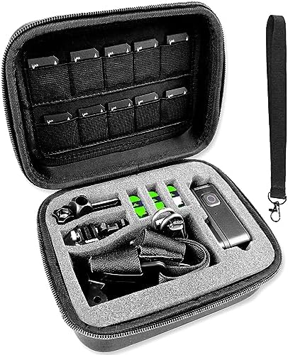 TATMOHIKG Carrying Case for GoPro11,10,9 Camera,Case for Gopro hero 11 Case,Carrying Case Bag with EVA Liner Compact Storage Case for GoPros hero 11, 10,9