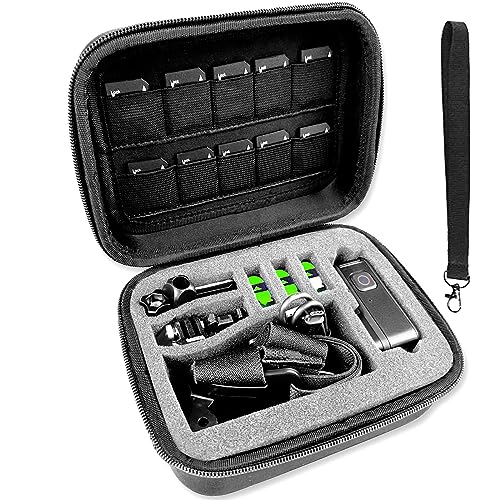 Tatmohikg Carrying Case For Gopro11,10,9 Camera,Case For Gopro Hero 11 Case,Carrying Case Bag With Eva Liner Compact Storage Case For Gopros Hero 11, 10,9 #TOP1