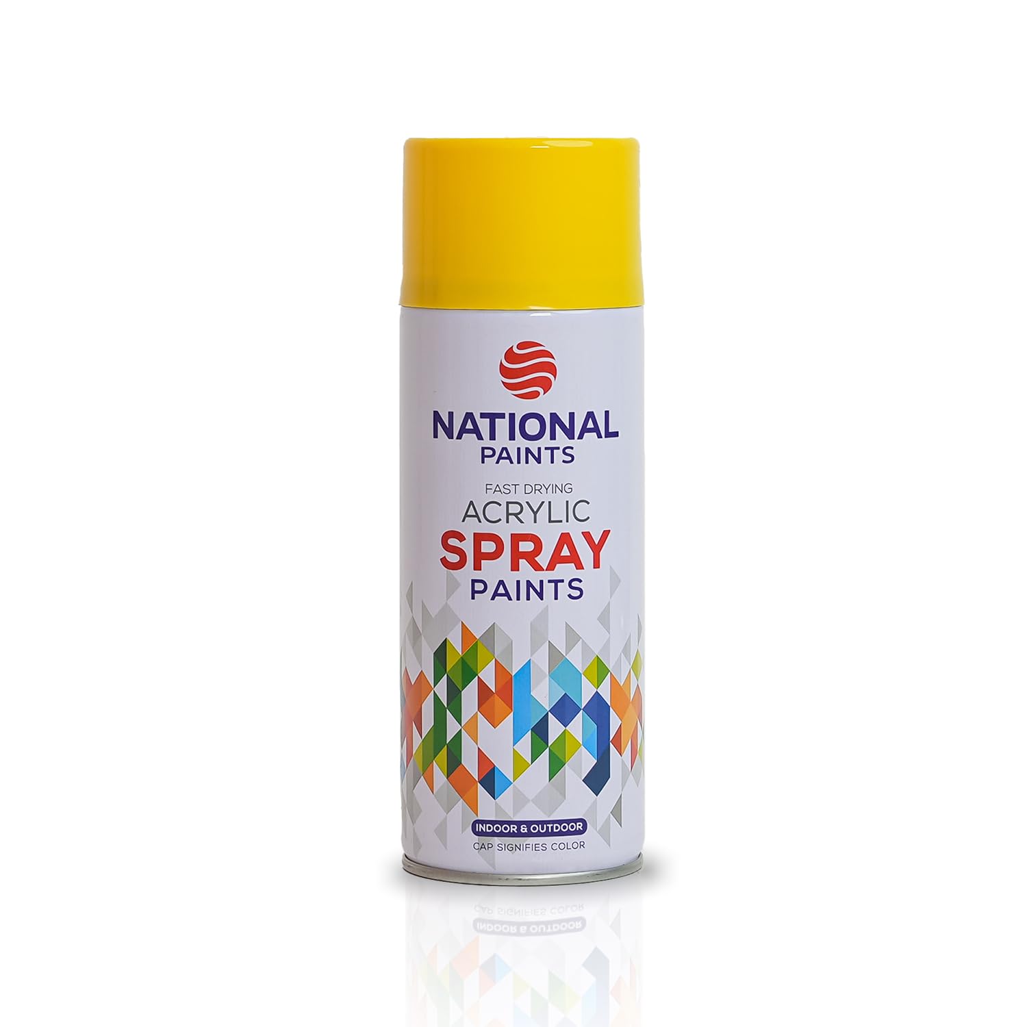 Fast Drying Acrylic Spray Paint - Lemon Yellow 480