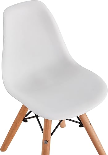 Miniatura 5 de Sillas para niños silla BB de madera para lectura preescolar jardín de infantes sala de juegos sillas modernas de mediados de siglo juego de 4