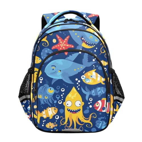Sac à dos enfant marin ergonomique pour soulager le dos des écoliers