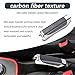 Arwrilt Car Handbrake Cover, ABS Parking Brake Lever Cover, Handbrake Decorative Cover, Handbrake Accessories, Universal for Most Cars (Carbon Fiber Pattern)