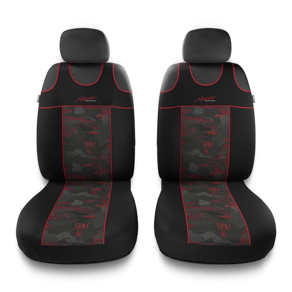Mossa Housses de siège Avant adaptées pour Citroen Xsara Picasso 99-10 TS-R