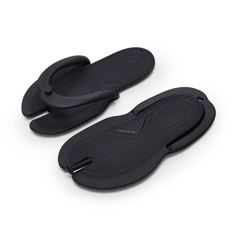 Summer Portable Detachable Folding Slippers for women and men, Foldable Travel Flip-Flops, Lightweight Soft Non-slip Couples Flip-Flops, Suitable for House,Travel, Beach, Pool, and Bathroom