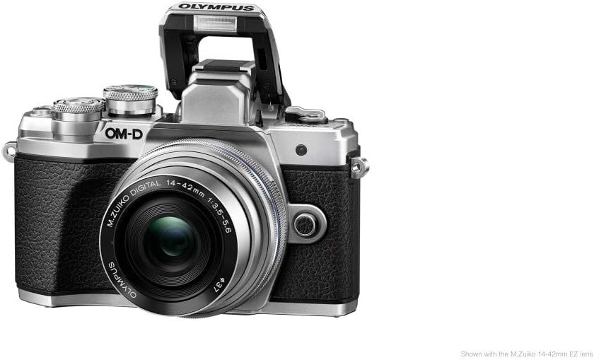 Olympus OM-D E-M10 Mark III Kit con Fotocamera Micro 4/3, 16 MP, Stabilizzatore dImmagine a 5 Assi, Mirino Elettronico e Obiettivo M.Zuiko 14-42mm EZ Zoom e M.Zuiko 40-150mm Telezoom, Argento/Nero Olympus OM-D E-M10 Mark III Kit con Fotocamera Micro 4/3, 16 MP, Stabilizzatore dImmagine a 5 Assi, Mirino Elettronico e Obiettivo M.Zuiko 14-42mm EZ Zoom e M.Zuiko 40-150mm Telezoom, Argento/Nero