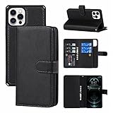 iphone12 Pro Max ケース iphone 12 Pro Max ケース iphone 12Pro Max ケース 多機能 分離式【APOLA】高級レザー カード6枚付き 財布合一 ポーチマグネット式吸着 アイフォン12 Pro Max 手帳型 耐汚れ 衝撃吸収 スマホ ケース