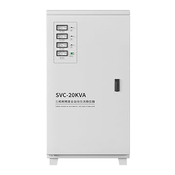 Voltage Stabilizer,20KVA Heavy Duty Voltage Reglator/Stabilizer 3 Phase AC Current Stabilizer with Circuit Break Protection for Unstable Appliances