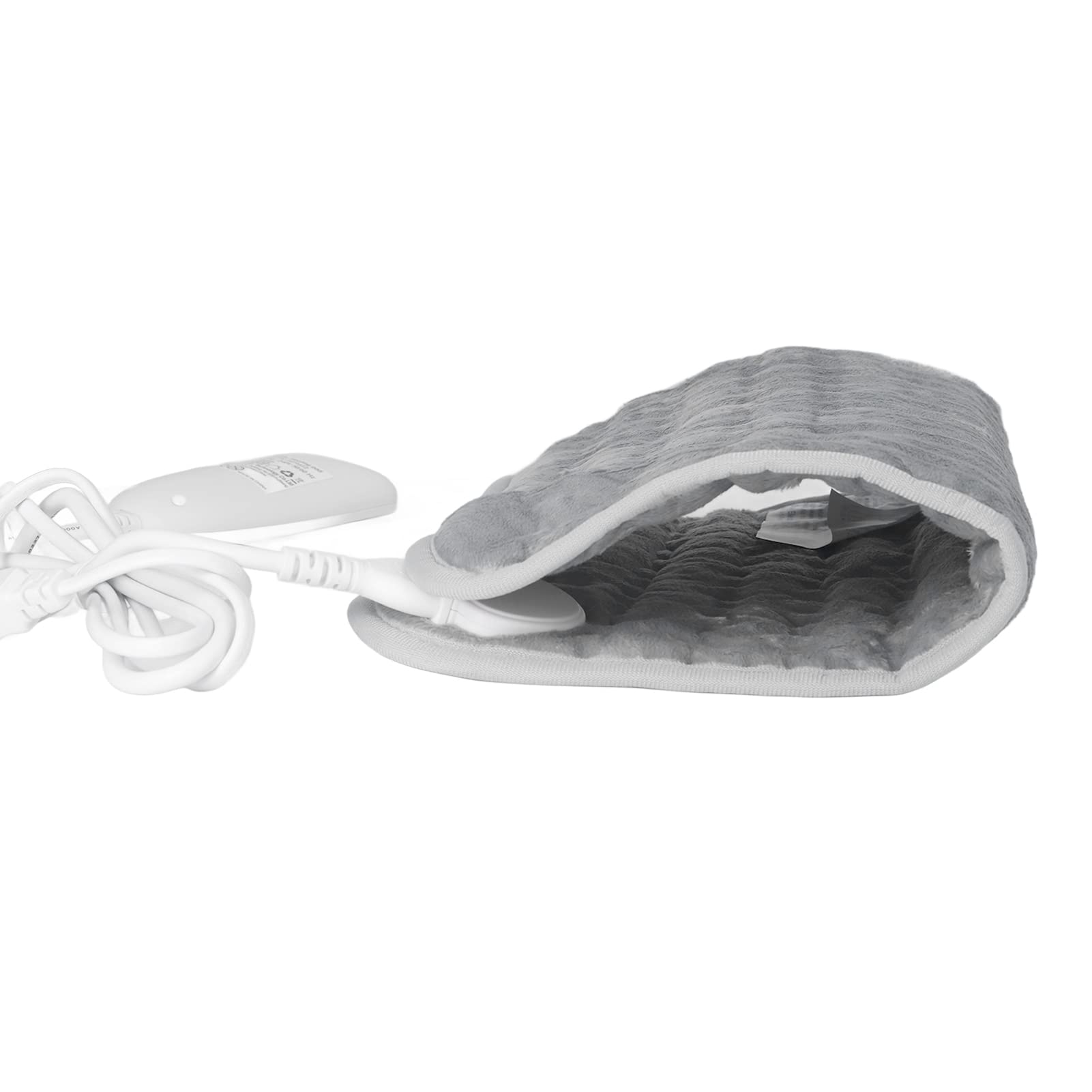 Electric Heating Pad, Smart Timing Fast Heating Back Heating Pad 6 Temperature Mode Warm Pad Hot Pad for Neck, Arms, Abdomen, Moist Heated Pad for Legs and Knee (US Plug 110V)