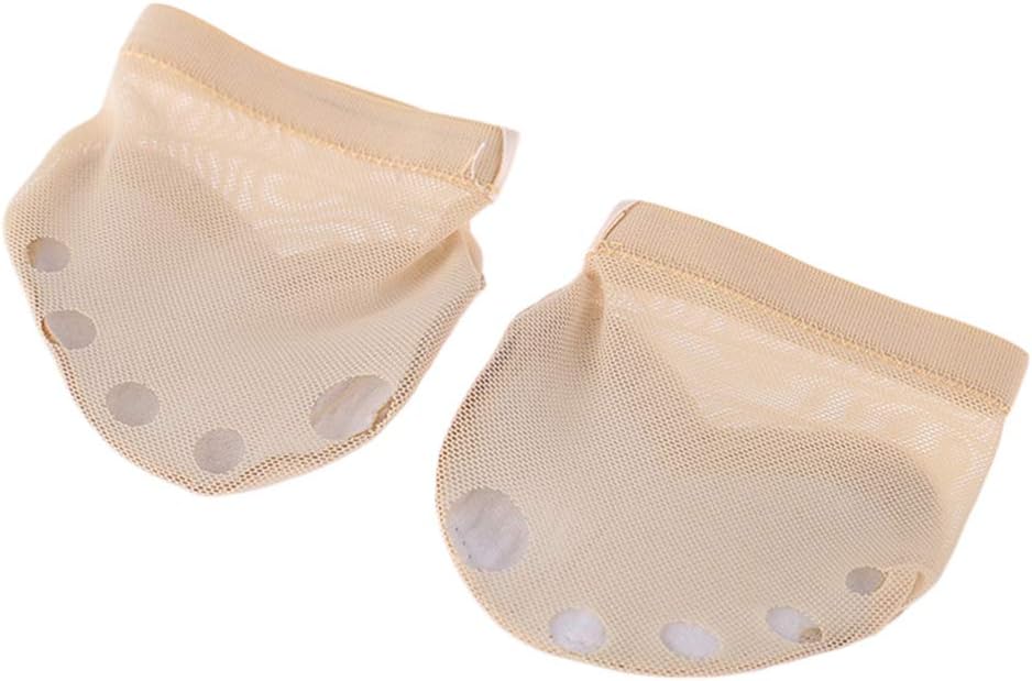 Milisten Womens Half Sole Foot Pad Cushions for Shoes Ballet Dance Paws Lightweight Comfortable Size XL 5.1X3.1 Inches